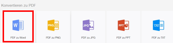 PDF zu Word